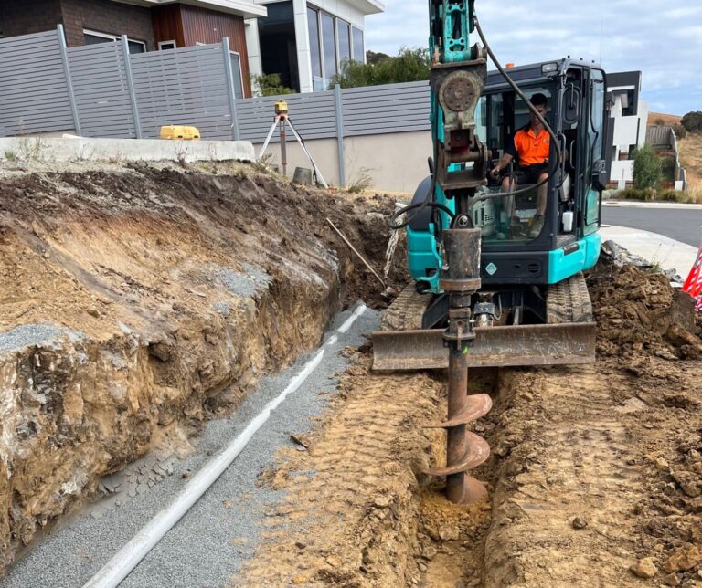 Trainmere Retianing Wall Foundations